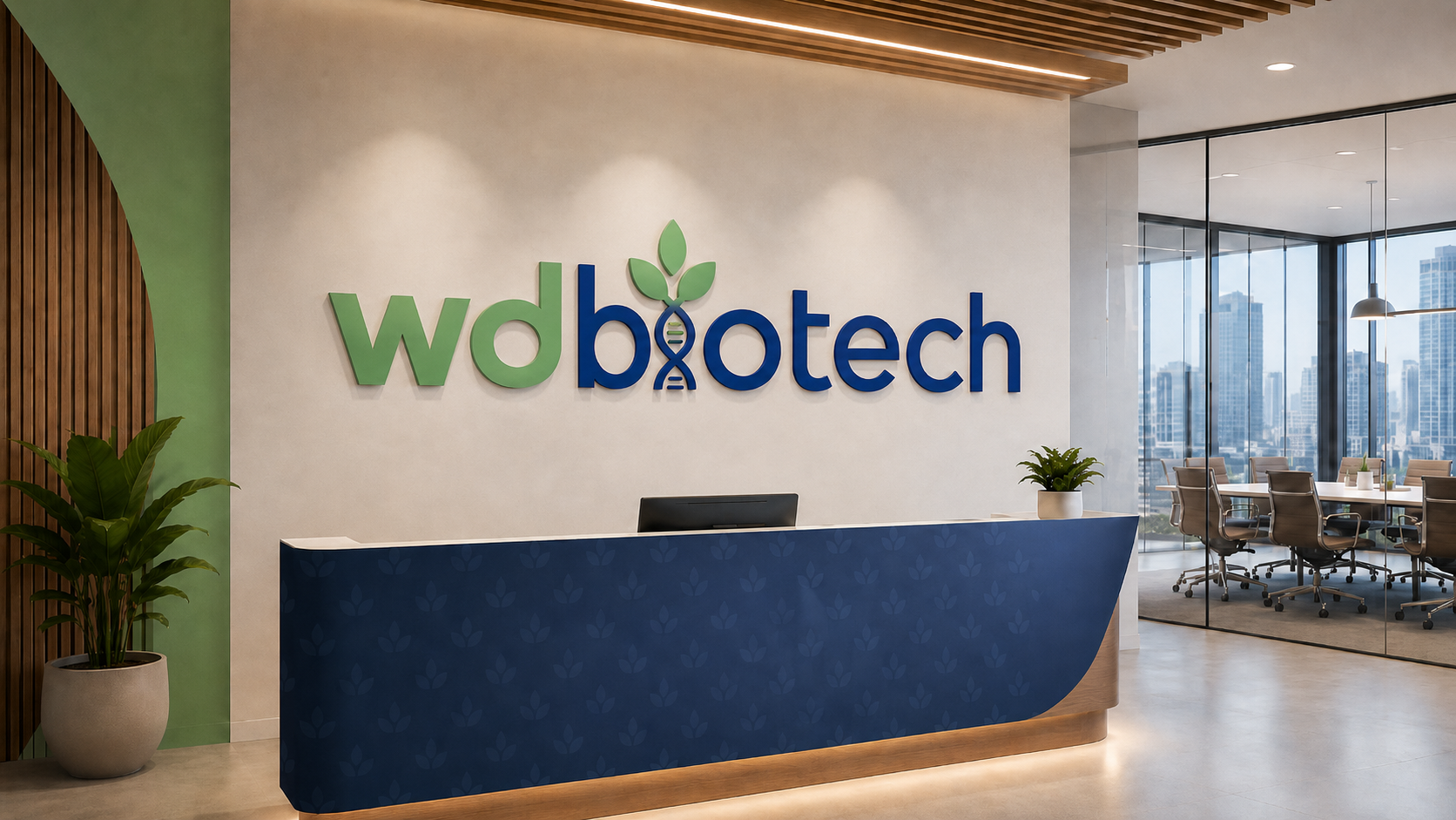 WD Biotech office reception